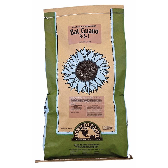 Down To Earth Down To Earth High Nitrogen Bat Guano - 25 lb