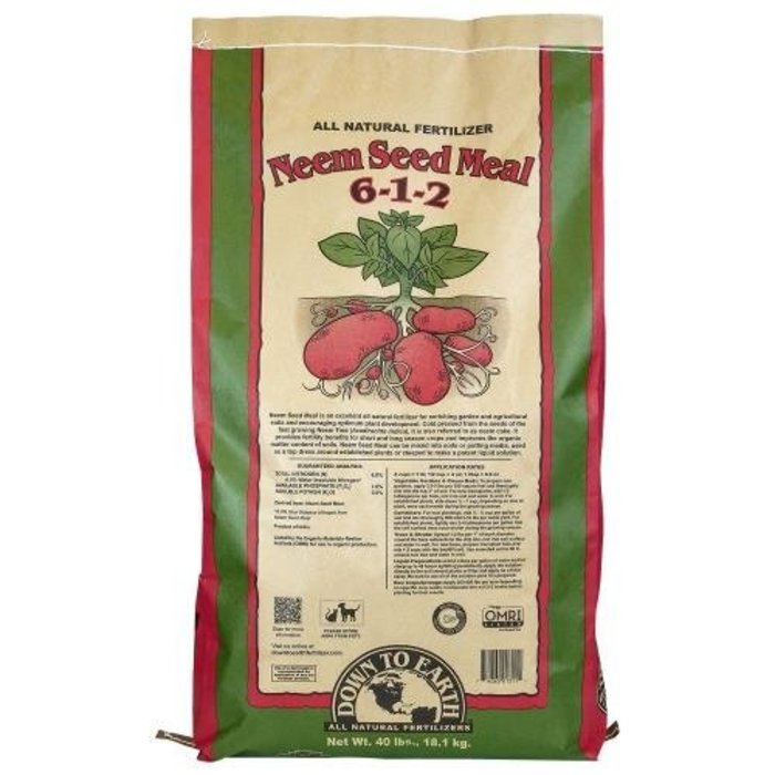Down To Earth Down To Earth Neem Seed Meal - 40 lb
