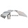 EconoStar 24" Chrome Horizontal Reflector W/Socket