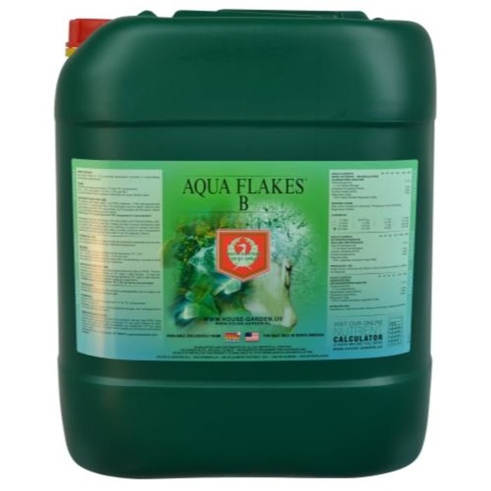 House & Garden House and Garden Aqua Flakes B 20 Liter (1/Cs)