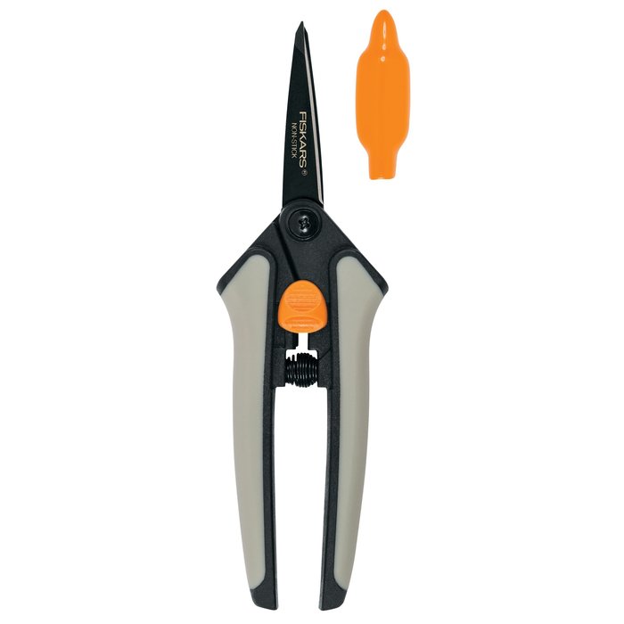 Fiskars Fiskars Non-Stick Softgrip Micro-Tip Pruning Snip (6/Cs)