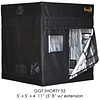 Gorilla Grow Tent Gorilla Grow Tent, Shorty 5' x 5', w/9" Extension Kit