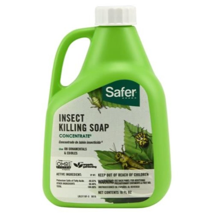 Safer Safer Insect Killing Soap Concentrate, 16 oz