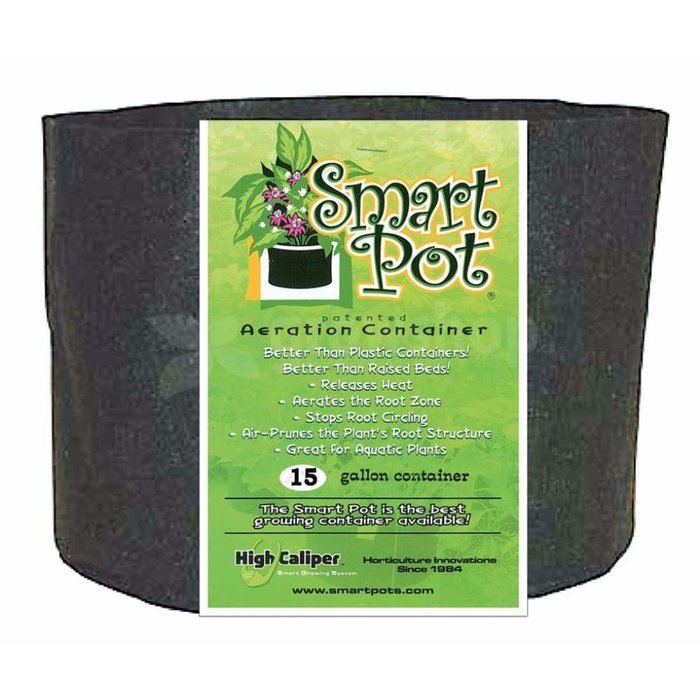 Smart Pot Smart Pot Black 15 Gallon (50/Cs)