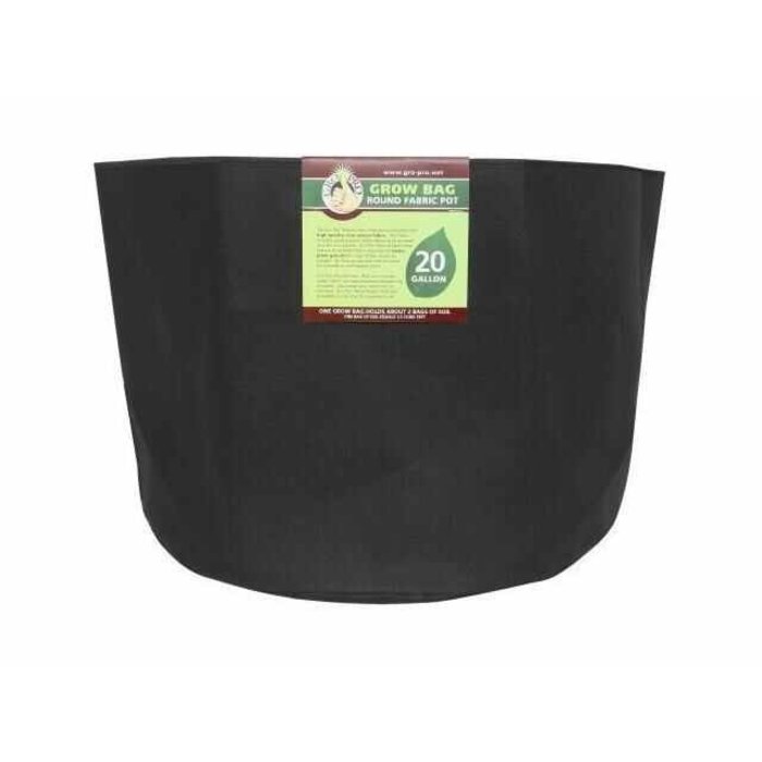 Gro Pro Gro Pro Premium Round Fabric Pot 20 Gallon (42/Cs)