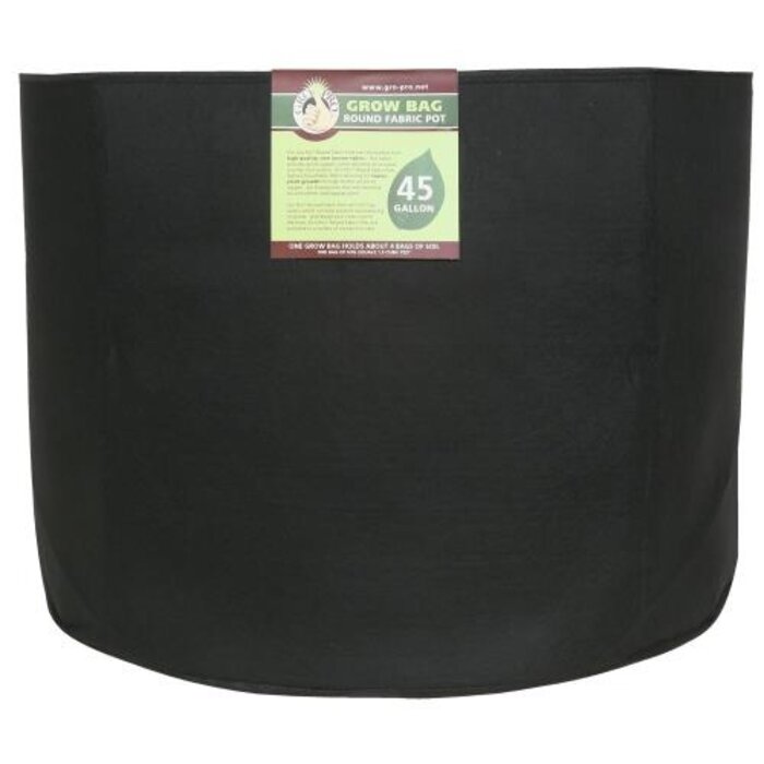 Gro Pro Gro Pro Premium Round Fabric Pot 45 Gallon (25/Cs)