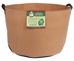 Gro Pro Gro Pro Premium 30 Gallon Round Fabric Pot-Tan (30/Cs)