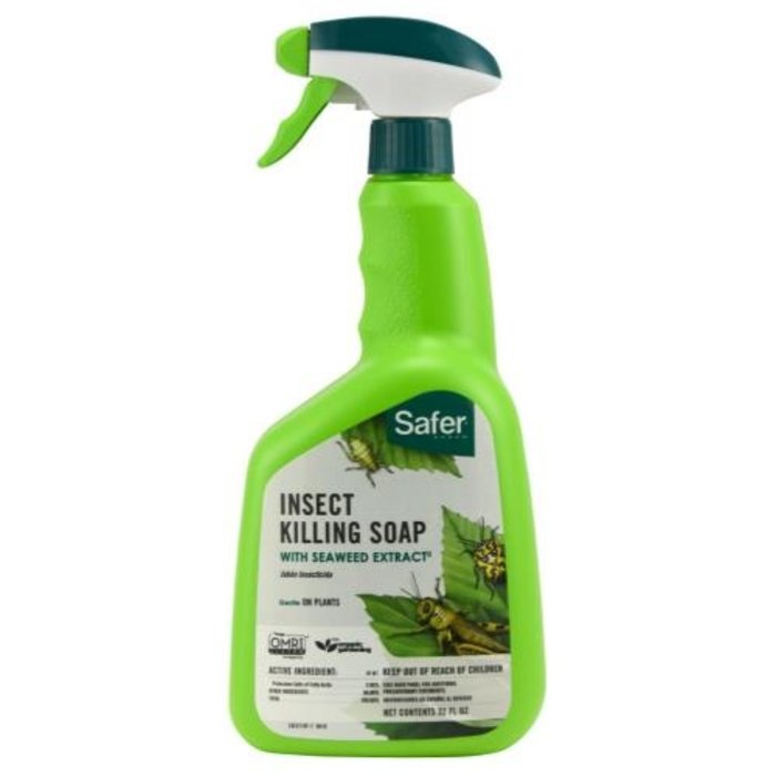 Safer Safer Insect Killing Soap w/ Seaweed Extract II RTU Quart (6/Cs)