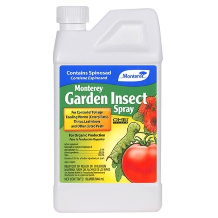 Monterey Monterey Insect Spray w/ Spinosad Quart (12/Cs)
