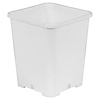 Gro Pro Gro Pro Premium White Square Pot 7 in x 7 in x 9 in (100/Cs)