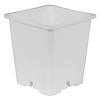 Gro Pro Gro Pro Premium White Square Pot 9 in x 9 in 10.5 in (100/Cs)