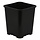 Gro Pro Premium Black Square Pot 7 in x 7 in x 9 in (100/Cs)