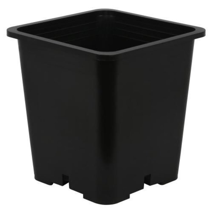 Gro Pro Gro Pro Premium Black Square Pot 9 in x 9 in x 10.5 in (100/Cs)