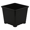 Gro Pro Gro Pro Premium Black Square Pot 8 in x 8 in 7.5 in (100/Cs)