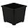 Gro Pro Premium Black Square Pot 8 in x 8 in 7.5 in (100/Cs)