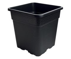 Gro Pro Gro Pro Black Square Pot 1/2 Gallon