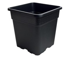 Gro Pro Gro Pro Black Square Pot 5 Gallon