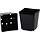 Gro Pro Square Plastic Pot 5.5 in x 5.5 in x 6 in (200/Cs)