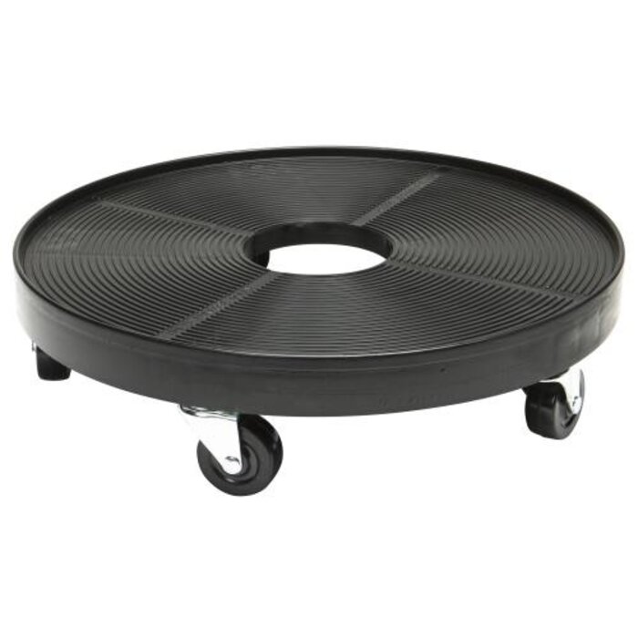 DeVault Plant Dolly Black 16 in Round (8/Cs)