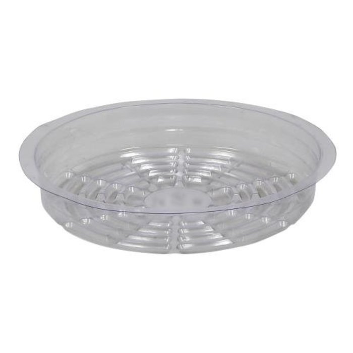 Gro Pro Gro Pro Premium Clear Plastic Saucer 6 in (50/Cs)