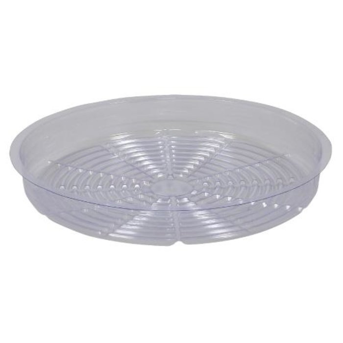 Gro Pro Gro Pro Premium Clear Plastic Saucer 14 in (25/Cs)
