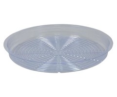 Gro Pro Gro Pro Premium Clear Plastic Saucer 16 in (25/Cs)