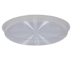 Gro Pro Gro Pro Premium Clear Plastic Saucer 18 in (25/Cs)