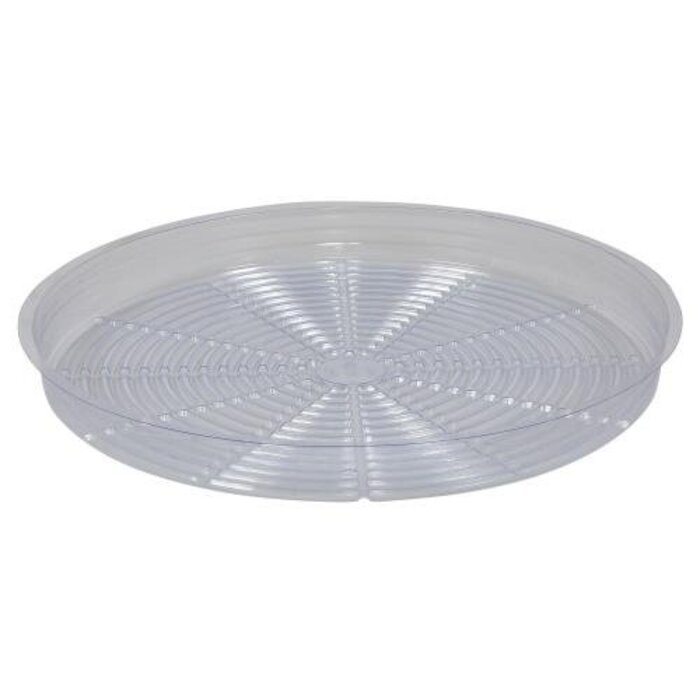 Gro Pro Gro Pro Premium Clear Plastic Saucer 18 in (25/Cs)