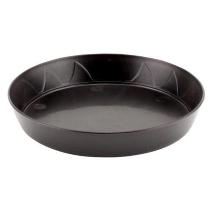 Gro Pro Gro Pro Heavy Duty Black Saucer - 6 in (100/Cs)
