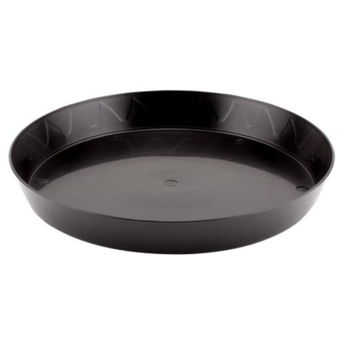 Gro Pro Gro Pro Heavy Duty Black Saucer - 10 in (50/Cs)