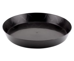 Gro Pro Gro Pro Heavy Duty Black Saucer - 12 in (50/Cs)