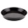 Gro Pro Heavy Duty Black Saucer - 12 in (50/Cs)