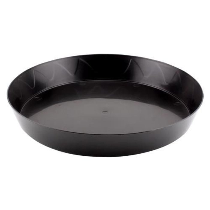 Gro Pro Gro Pro Heavy Duty Black Saucer - 12 in (50/Cs)