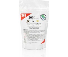 Sierra Natural Sciences SNS 203 Conc. Pesticide Soil Drench/Foliar Spray 4 oz Pouch (10/Cs)