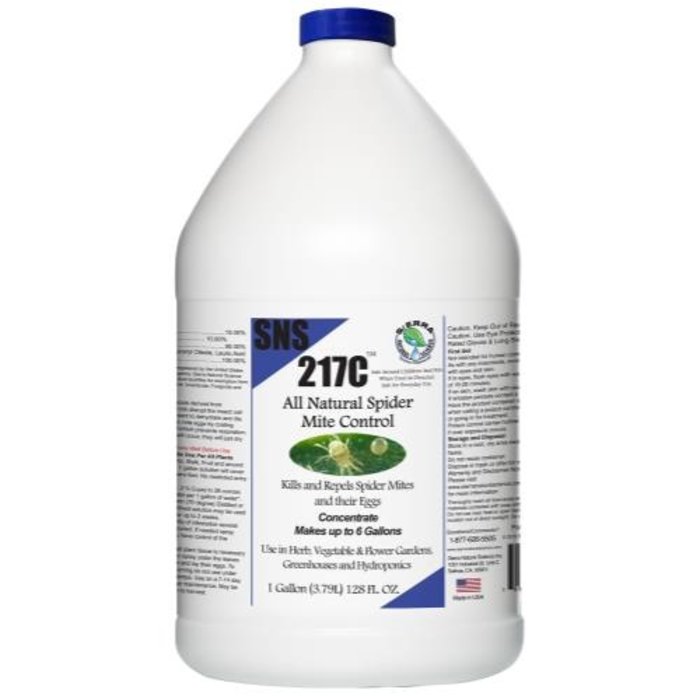 Sierra Natural Sciences SNS 217C Mite Control Conc. Gallon (4/Cs)