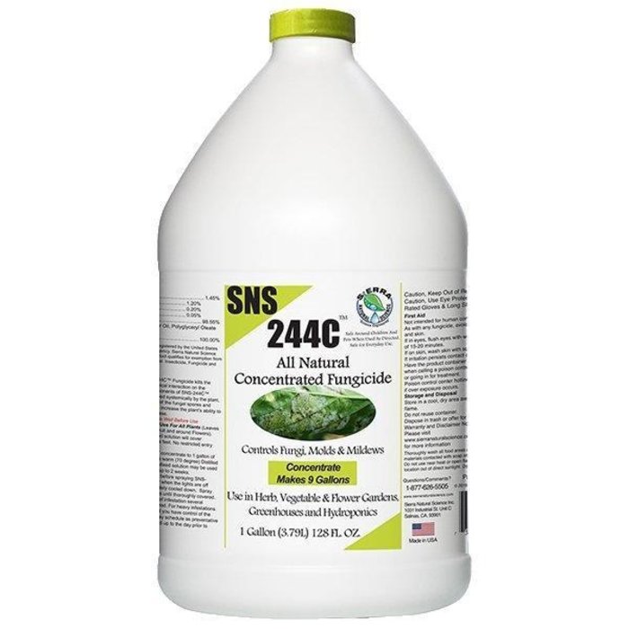 Sierra Natural Sciences SNS 244C Fungicide Conc. Gallon (4/Cs)