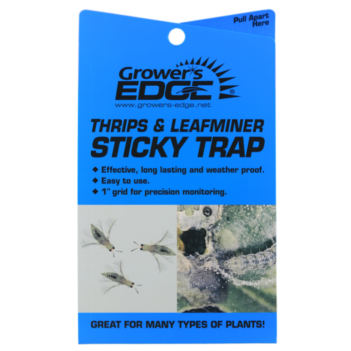 Growers Edge Grower's Edge Thrips & Leafminer Sticky Trap 5/Pack (80/Cs)
