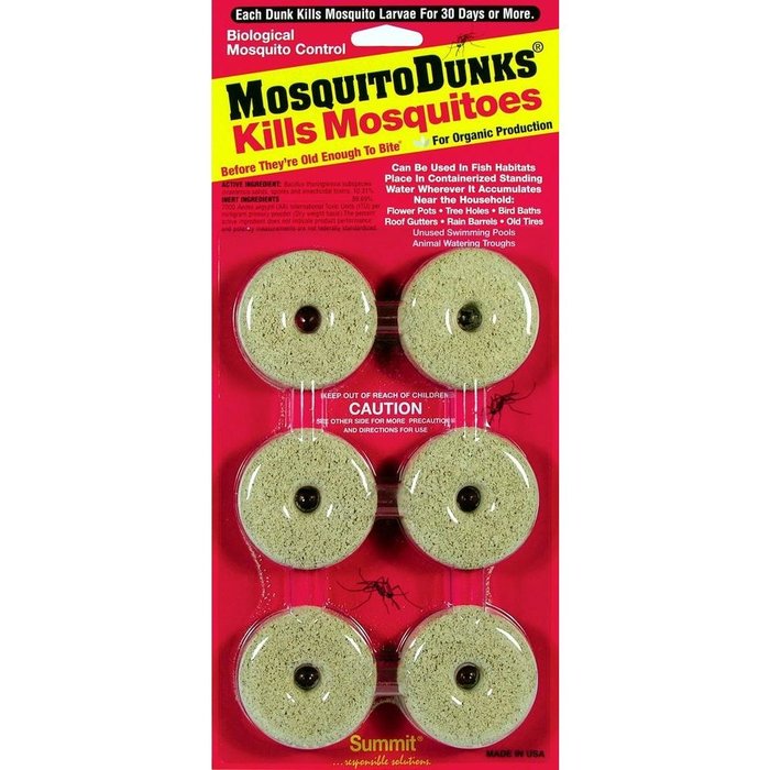 Mosquito Bits Mosquito Dunks 6/Card (12/Cs)