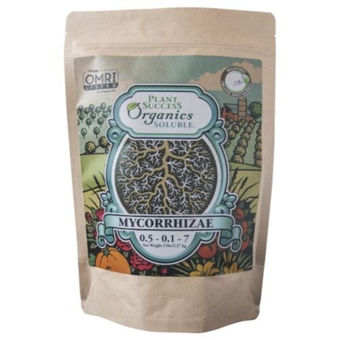 Plant Success Plant Success Organics Soluble Mycorrhizae 5 lb (1/Cs)