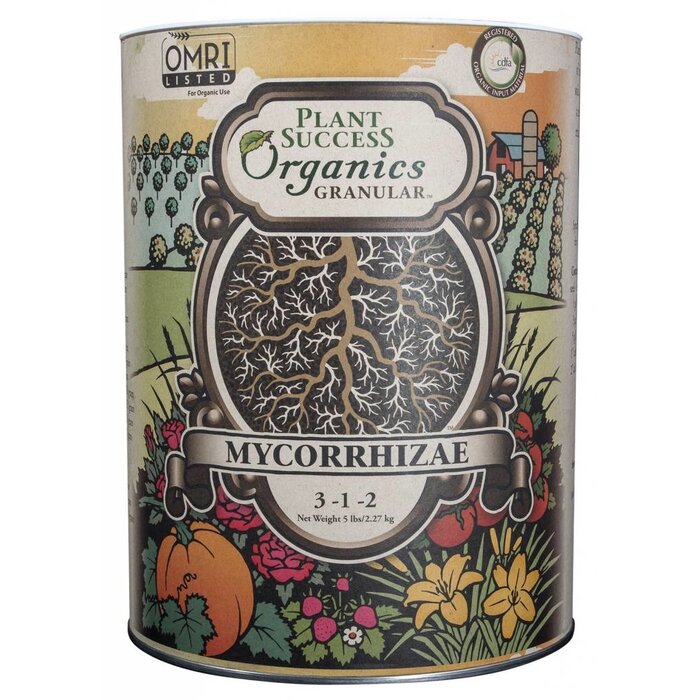 Plant Success Plant Success Organics Granular Mycorrhizae 5 lb (1/Cs)