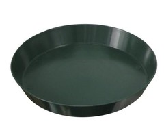 Anderson Die Green Premium Plastic Saucer 12 in (48/Cs)