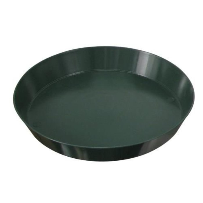Anderson Die Green Premium Plastic Saucer 12 in (48/Cs)