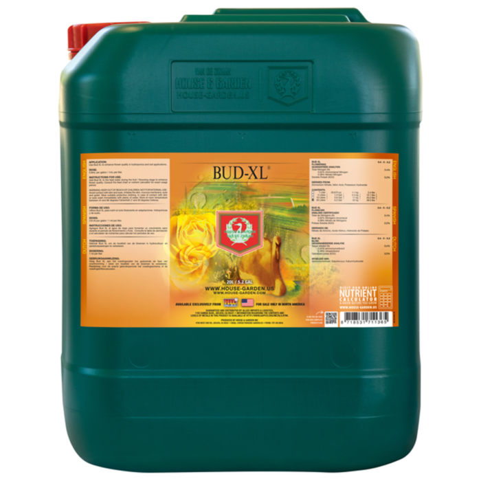 House & Garden House and Garden Bud XL 20 Liter (1/Cs)