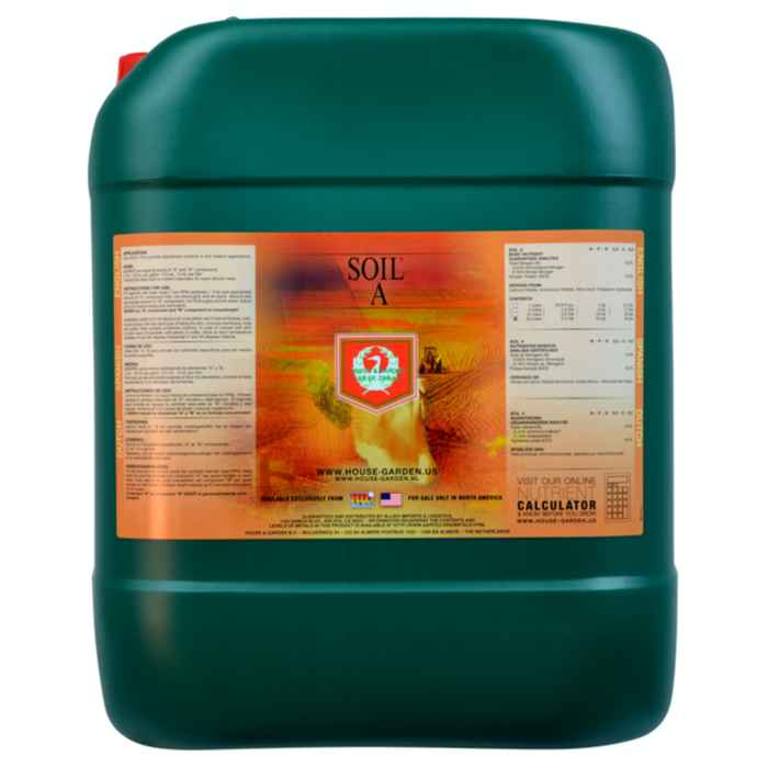 House & Garden House and Garden Soil A 20 Liter (1/Cs)