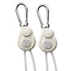 Sun Grip Sun Grip Push Button Light Hanger 1/8 in White -1/Pair (12/Cs)