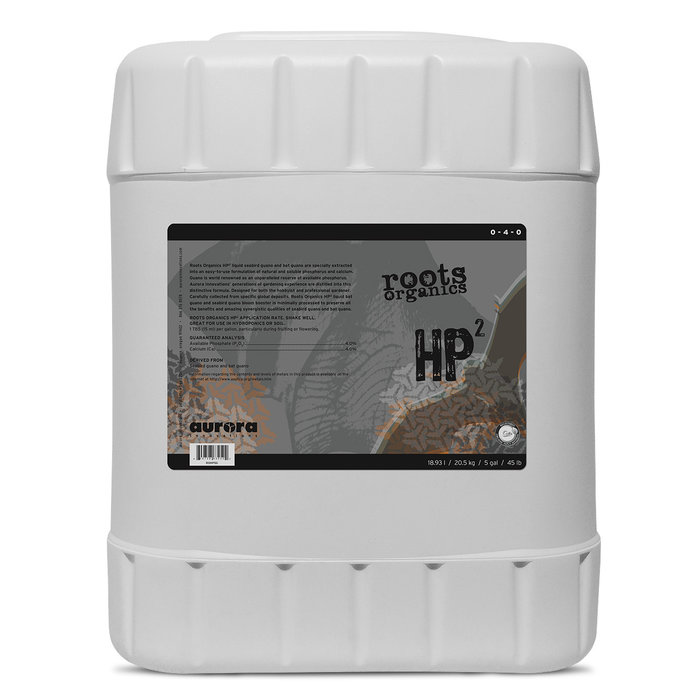 Aurora Innovations Roots Organics HP2 Liquid Bat Guano 5 Gallon
