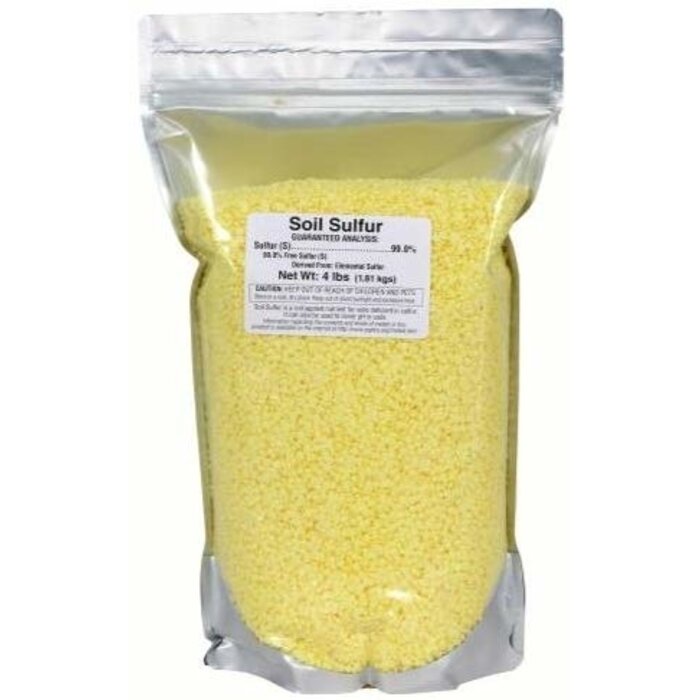 Sulfur Prills Soil Sulfur 4 lb (6/Cs)