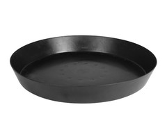 Gro Pro Gro Pro Heavy Duty Black Saucer w/ Tall Sides - 25 in (10/Cs)