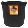 Gro Pro Gro Pro Essential Round Fabric Pot w/ Handles 7 Gallon - Black (84/Cs)