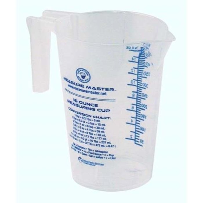 Measure Master Measure Master Graduated Round Container 16 oz / 500 ml (40/Cs)